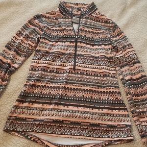 Nike pro Aztec orange dry fit